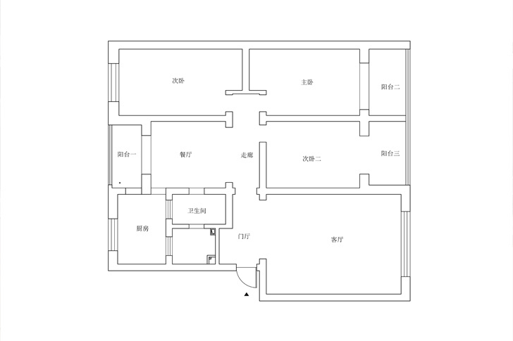 保定市裝修案例地稅局宿舍 中式風格