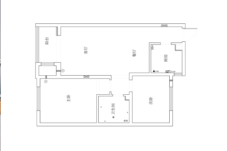 保定市裝修案例亢龍朗峰 北歐風格