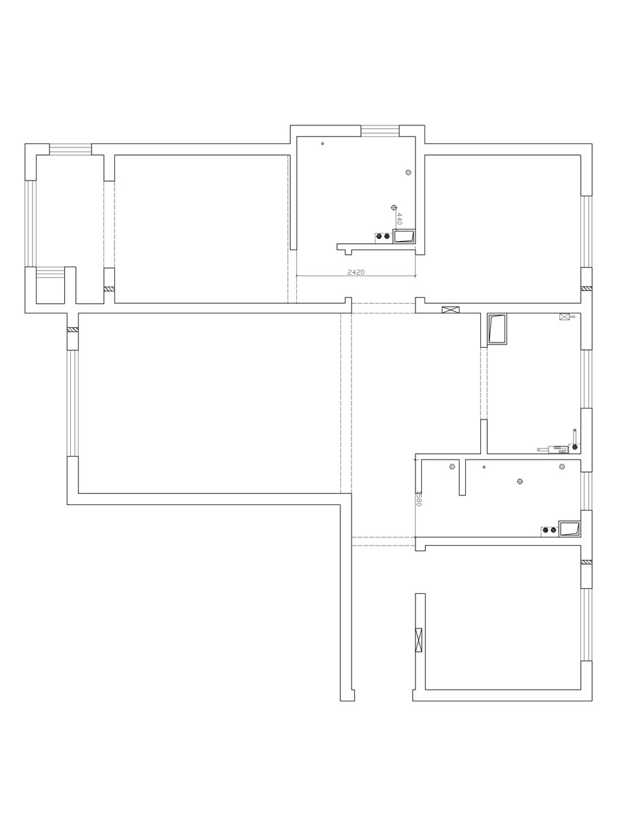 保定市裝修案例國宅西院 現代輕奢